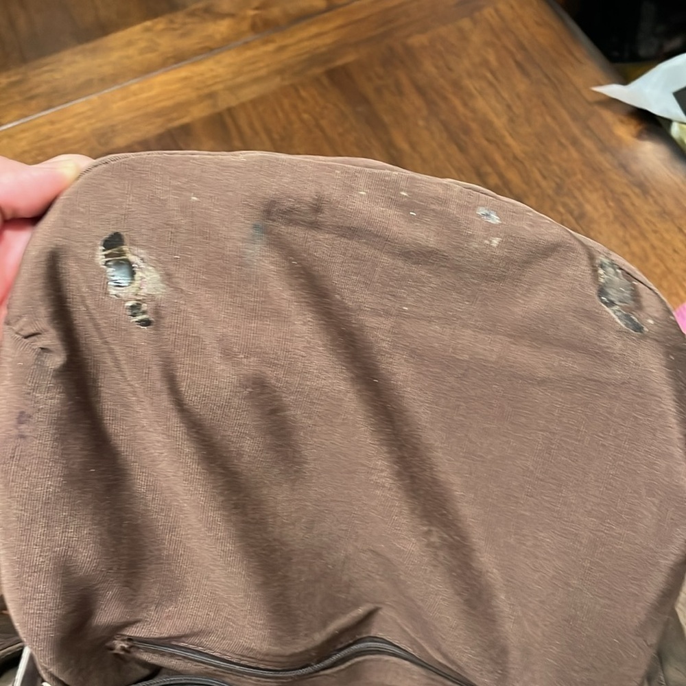 Leather boho shoulder purse - Picture 12 of 13